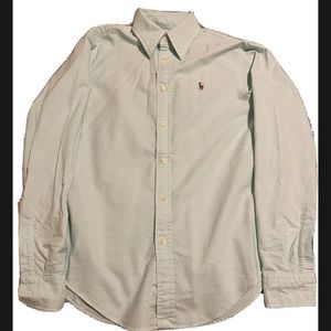 Ralph Lauren Mint Green Oxford